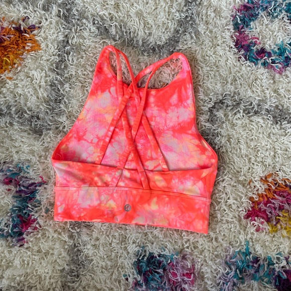 Lululemon Energy Bra High Neck Long Line - Picture 1 of 4